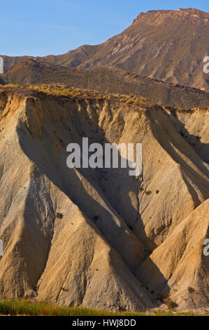 Tabernas-Wüste, Naturpark, Tabernas, Provinz Almeria, Andalusien, Spanien Stockfoto