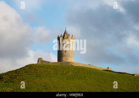 Doonagore Castle, Doolin, County Clare, Irland Stockfoto