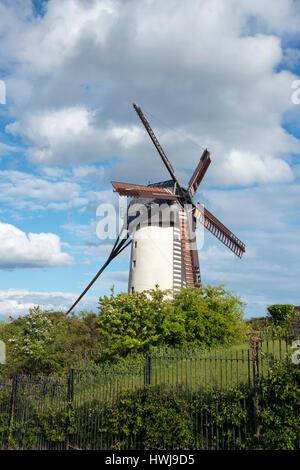 Windmühle, Schären, Fingal County, Irland Stockfoto