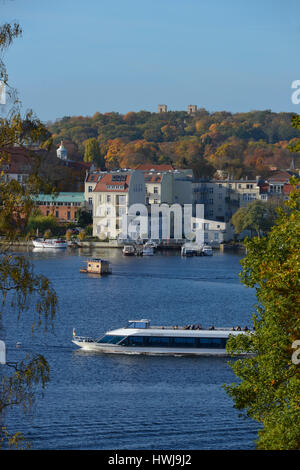 Havel, Berliner Vorstadt, Potsdam, Brandenburg, Deutschland Stockfoto