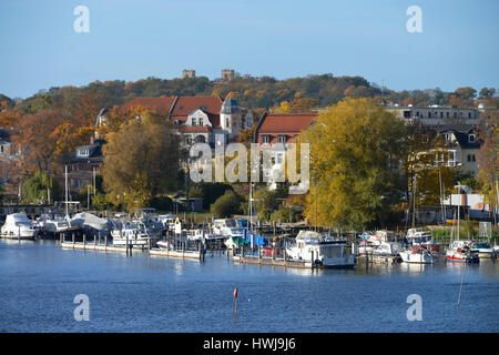 Havel, Berliner Vorstadt, Potsdam, Brandenburg, Deutschland Stockfoto