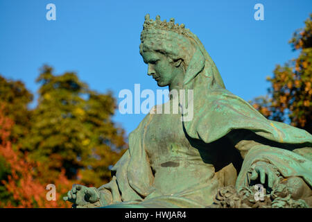 Sissi-Denkmal, Budapest, Ungarn Stockfoto