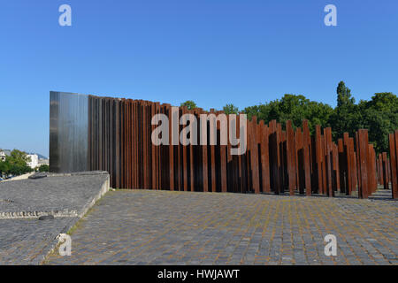 Denkmal Volksaufstand 1956, Oetvenhatosok Tere, Budapest, Ungarn Stockfoto