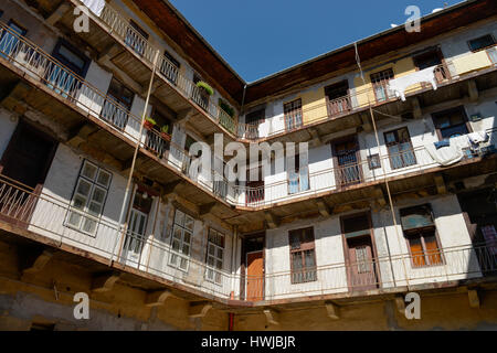 Altbau, Juedisches Viertel, Budapest, Ungarn Stockfoto