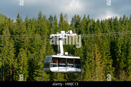 Seilbahn Kasprowy Wierch, Hohe Tatra, Polen Stockfoto