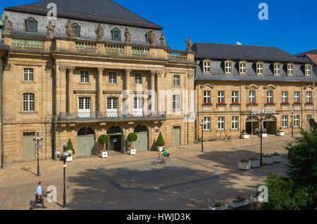 Bayreuth, Oper, Opera del Markgraf, Oper Street, Opernstrasse, Oberfranken, Franken, Bayern, Deutschland Stockfoto