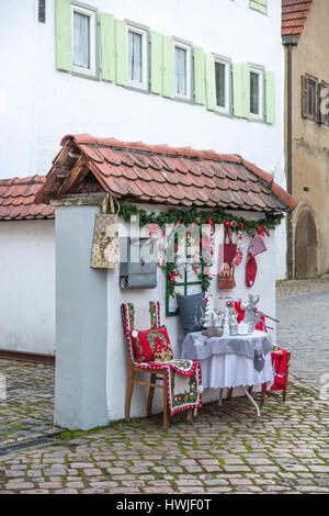 Weihnachtsmarkt, Bad Wimpfen, Staufer, Neckartal, Heilbronn, Heilbronn-Franken, Baden-Württemberg, Deutschland Stockfoto
