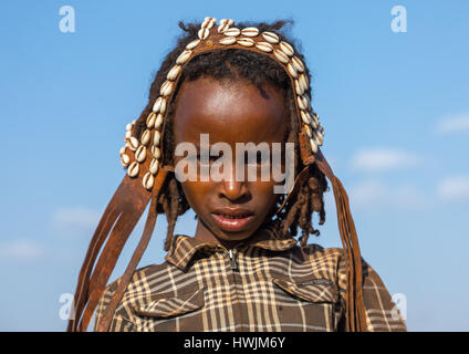 Dabale Alter Grade junge während der Gada System Zeremonie in Borana Stamm, Oromia, Yabelo, Äthiopien Stockfoto