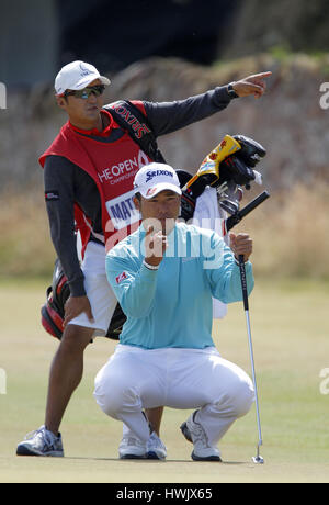 HIDEKI MATSUYAMA JAPAN MUIRFIELD EAST LOTHIAN Schottland 21. Juli 2013 Stockfoto