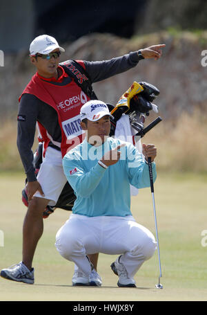 HIDEKI MATSUYAMA JAPAN JAPAN MUIRFIELD EAST LOTHIAN Schottland 21. Juli 2013 Stockfoto