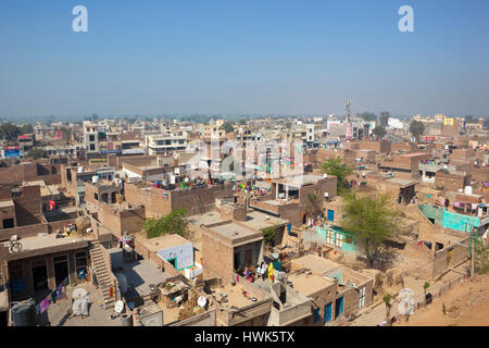 Alltag in der Stadt von Hanumangarh Indien Stockfoto