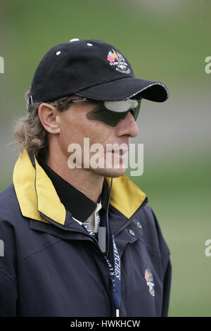 BERNHARD LANGER europäischen RYDER-Cup-Kapitän OAKLAND HILLS DETROIT/USA 17. September 2004 Stockfoto