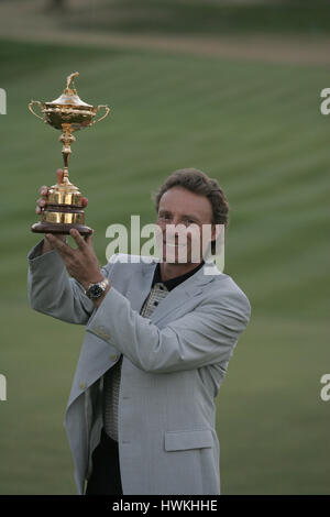 BERNHARD LANGER europäischen RYDER-Cup-Kapitän OAKLAND HILLS DETROIT/USA 19. September 2004 Stockfoto