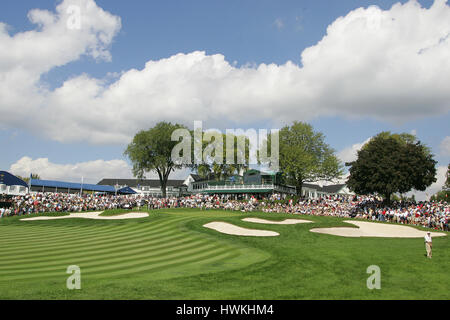 18. GREEN OAKLAND HILLS RYDER CUP 2004 OAKLAND HILLS OAKLAND HILLS DETROIT USA 14 Oktober 2004 Stockfoto