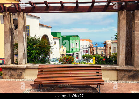 La Orotava, Teneriffa, Spanien - 11. Juni 2015: Das historische Zentrum von La Orotava Stadt, auf der Insel Teneriffa, Spanien Stockfoto