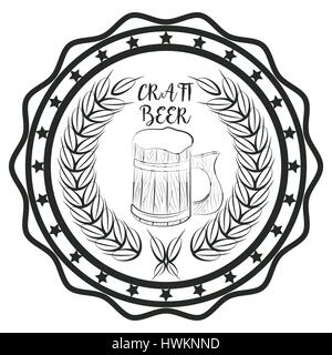 Craft Beer. Stock Vektor