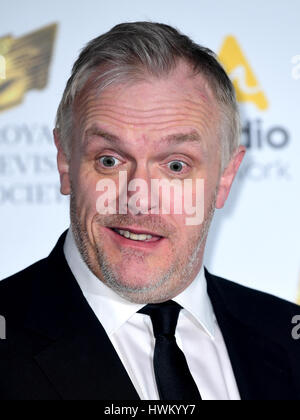 Greg Davies Teilnahme an den Royal Television Society Programm Awards. Grosvenor House Hotel, Park Lane. PRESSEVERBAND Foto. Bild Datum: Montag, 21. März 2016. PA-Geschichte SHOWBIZ Awards zu sehen. Bildnachweis sollte lauten: Ian West/PA Wire Stockfoto