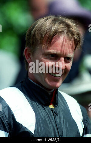 GARY CARTER JOCKEY 13. Juli 1998 Stockfoto