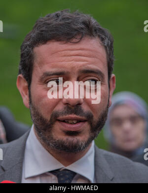 Paris - Razzy Hammadi - französischer Politiker. Stockfoto