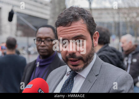 Paris - Razzy Hammadi - französischer Politiker. Stockfoto