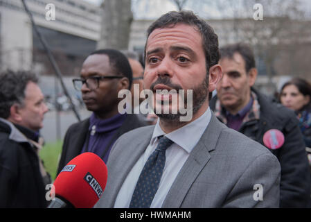 Paris - Razzy Hammadi - französischer Politiker. Stockfoto