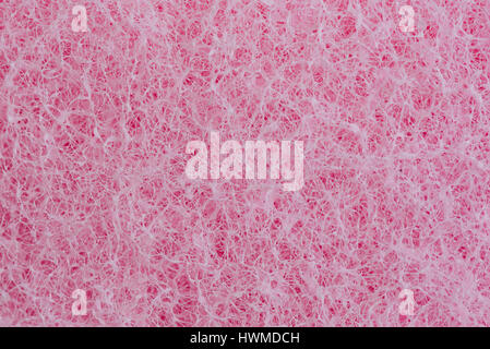 Rosa Schwamm Textur Hintergrund Stockfoto