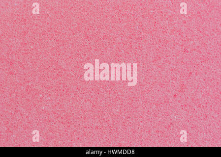 Rosa Schwamm Textur Hintergrund Stockfoto