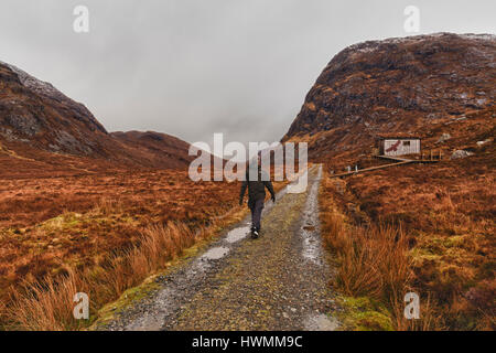 North Harris Eagle Observatorium Stockfoto