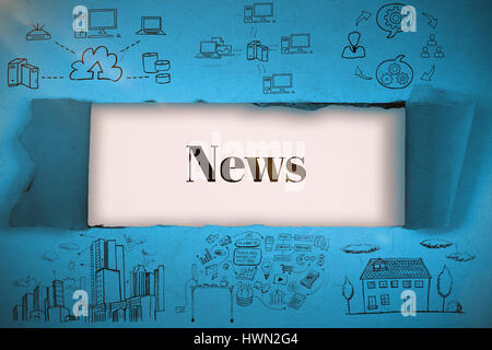 Zusammengesetztes Bild von Business Icons gegen neutrale Hintergrund 3d Stockfoto