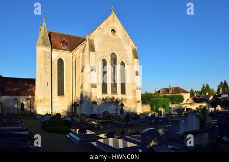 Frankreich, Oise, Compiègne Wald, Saint Jean Aux Bois, Kirche Stockfoto