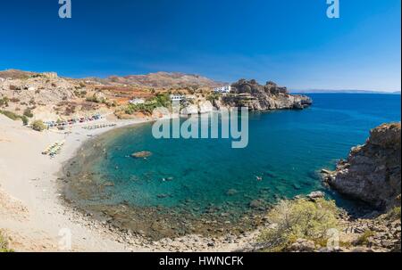 Griechenland, Kreta, Messara Bucht, Umgebung von Agia Galini, Agios Pavlos beach Stockfoto