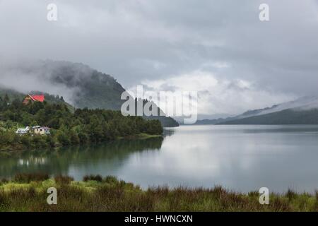 Chile, Patagonien, Aysen Region Nationalpark Queulat Puyuhuapi fjord Stockfoto