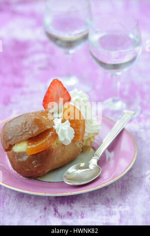 Baba Au rhum Stockfoto