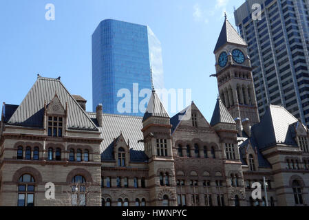 ALTES RATHAUS IN NATHAN PHILLIPS SQUARE TORONTO Stockfoto