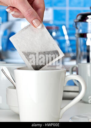 Eine Tasse Kaffee Stockfoto