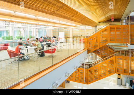 Bill und Melinda Gates Computer Science Komplex an der University of Texas at Austin, Texas, USA. Stockfoto