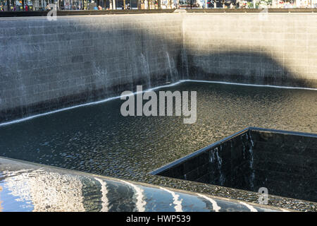 9/11 Memorial in Manhattan Stockfoto