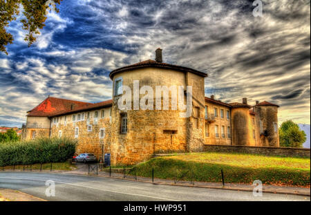 Schloss-Vieux (alte Burg) in Bayonne, Frankreich Stockfoto