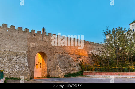 Alten Stadtmauern von Safi, Marokko Stockfoto