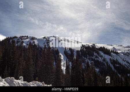 Loveland Colorado Ski Mountain Bereich Schnee Stockfoto