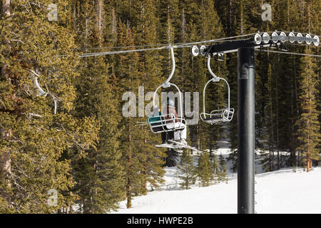 Loveland Colorado Ski Mountain Bereich Schnee Stockfoto