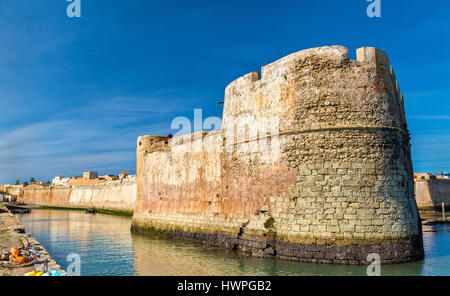 Befestigungen für die portugiesische Stadt Mazagan, El Jadida, Marokko Stockfoto