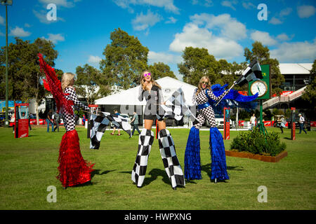 Melbourne, Australien. 23. März 2017. Die Bewirtung während der 2017 Formel 1 Rolex Australian Grand Prix, Australien am 23. März 2017. Bildnachweis: Dave Hewison Sport/Alamy Live-Nachrichten Stockfoto