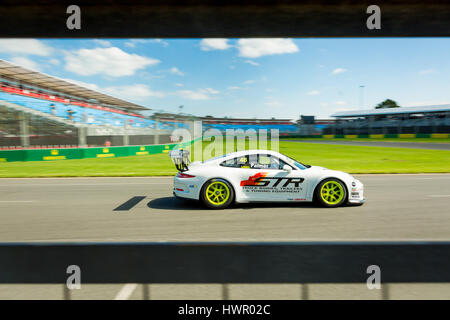 Melbourne, Australien. 23. März 2017. Porsche Cup Praxis während der 2017 Formel 1 Rolex Australian Grand Prix, Australien am 23. März 2017. Bildnachweis: Dave Hewison Sport/Alamy Live-Nachrichten Stockfoto