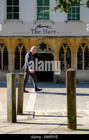 Der Hase-Bar in Cirencester Stockfoto