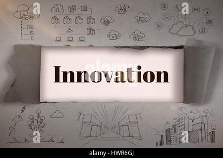 Zusammengesetztes Bild von Business Icons gegen neutrale Hintergrund 3d Stockfoto