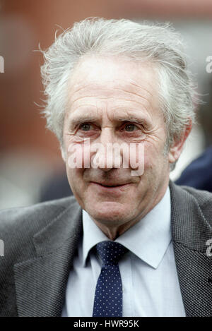 BILL TURNER RACE HORSE TRAINER NEWMARKET RACECOURSE NEWMARKET 12. April 2005 Stockfoto