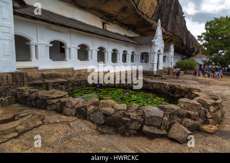 Dambulla Höhle Tempel, UNESCO-Weltkulturerbe, Dambulla, Sri Lanka, Asien Stockfoto