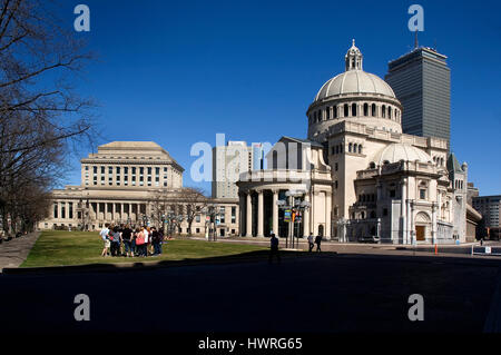 Christian Science Center - Boston, Massachusetts Stockfoto