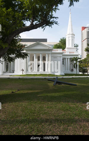 Singapur, armenische Kirche Stockfoto